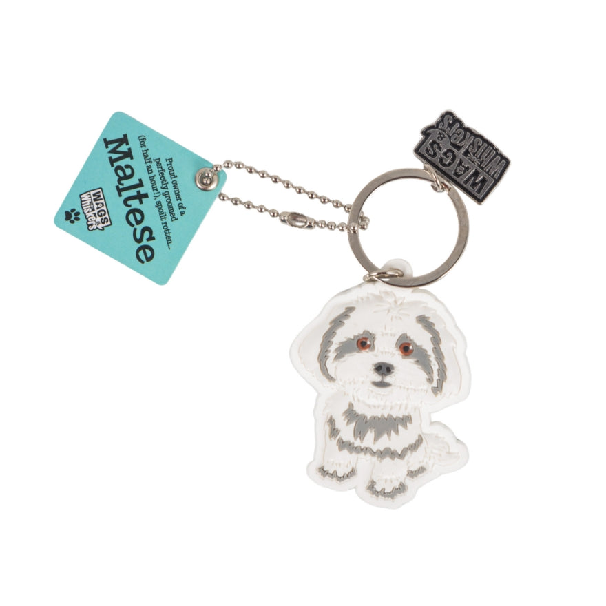 キーホルダー マルチーズ | COCORPET