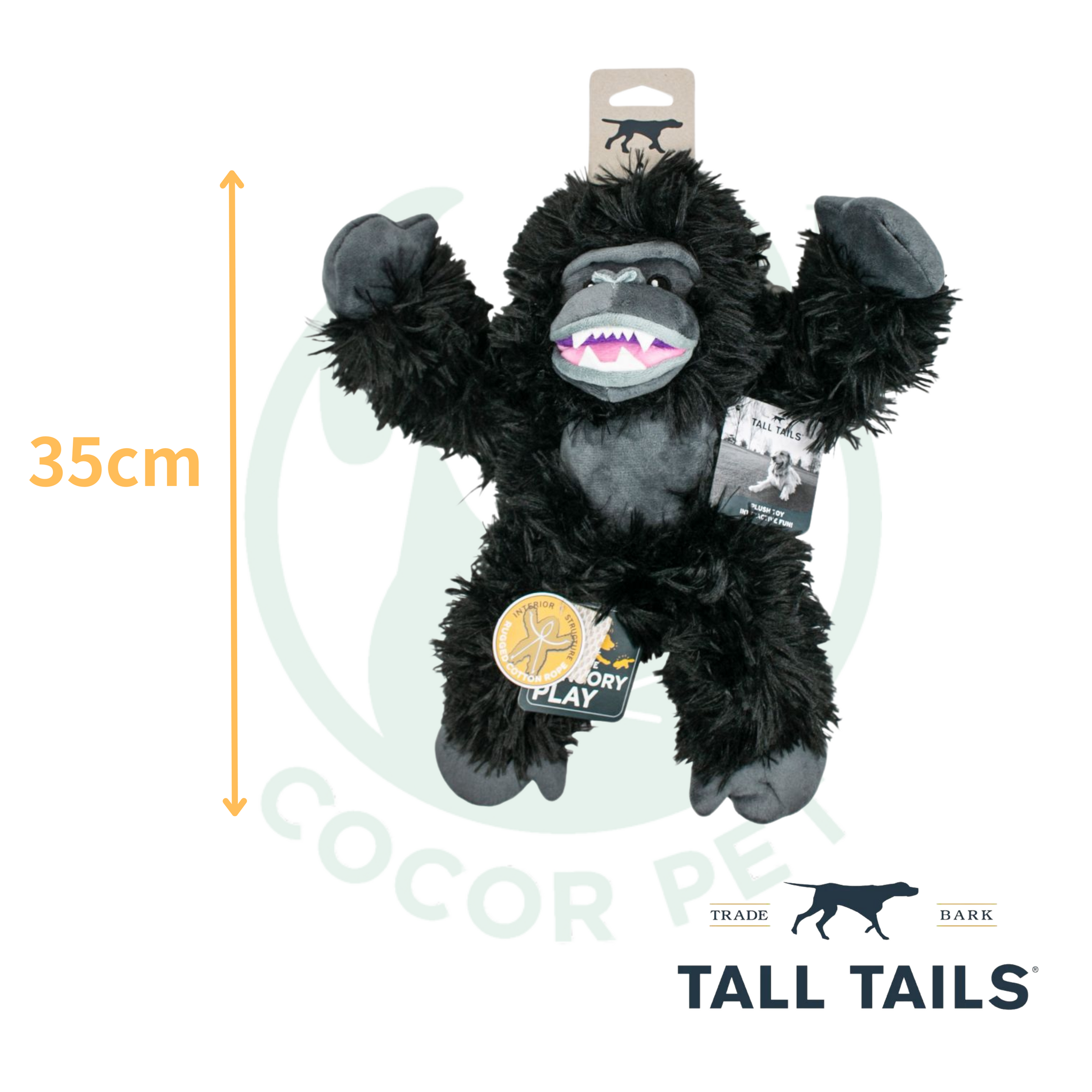 ぬいぐるみおもちゃ ゴリラ 35センチ | COCORPET ぬいぐるみおもちゃ ゴリラ 35センチ | COCORPET
