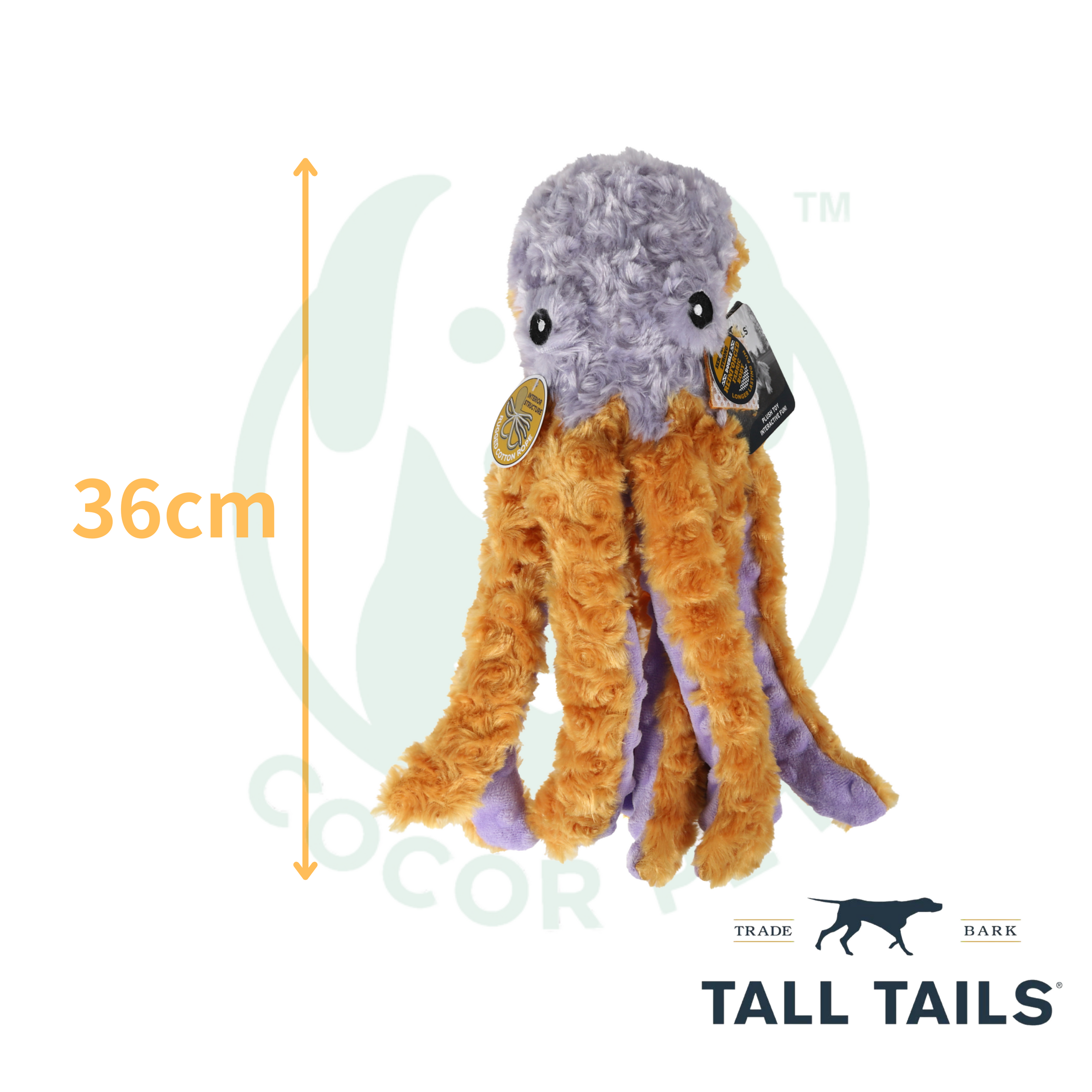 ぬいぐるみおもちゃ タコ 36センチ | COCORPET ぬいぐるみおもちゃ タコ 36センチ | COCORPET