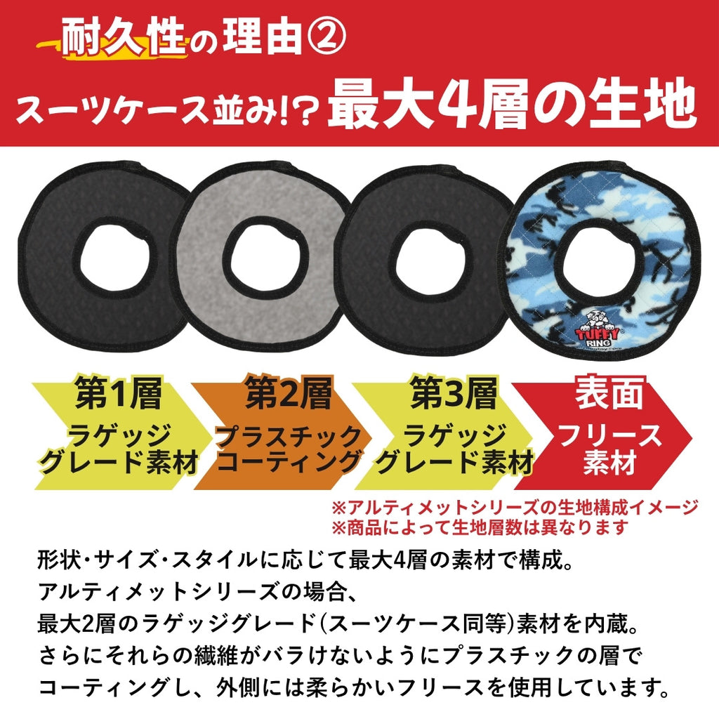 ジュニア　2ボールタグ　イエロー　ボーン柄