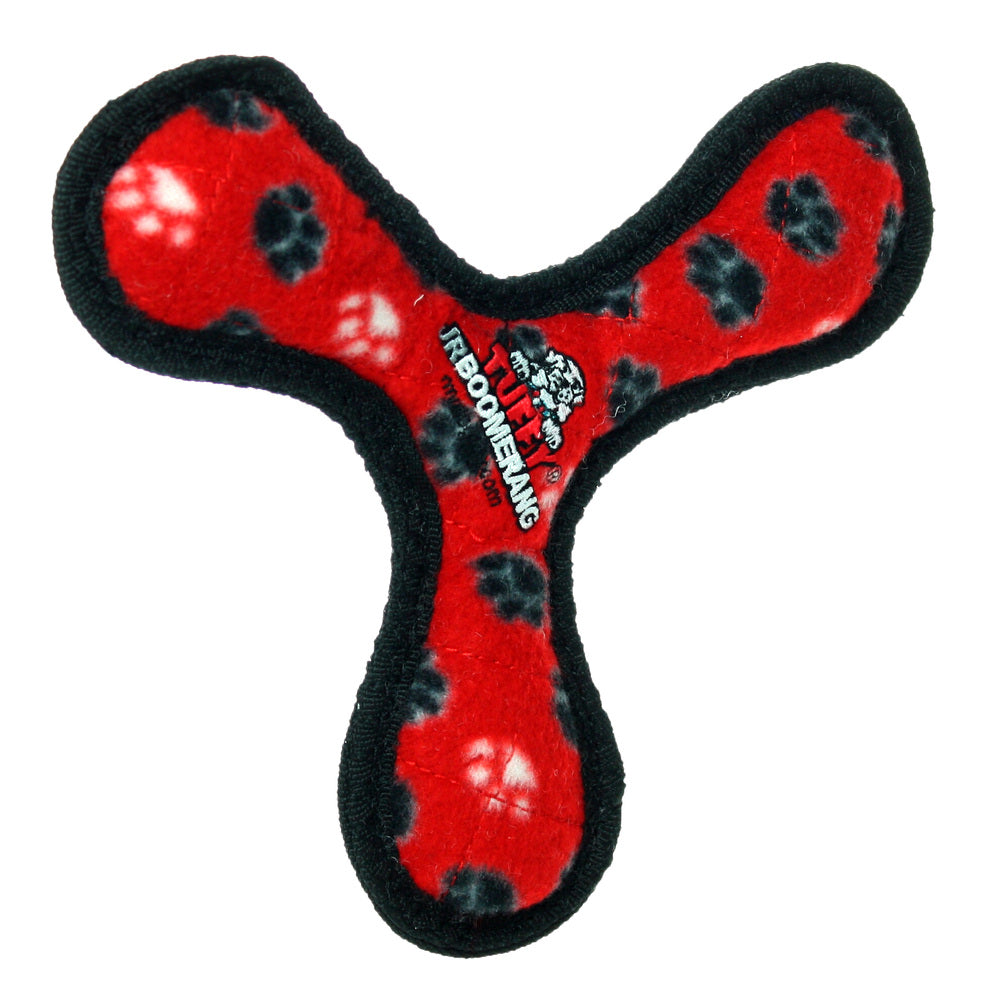 ジュニア　ブーメラン　レッド　肉球柄